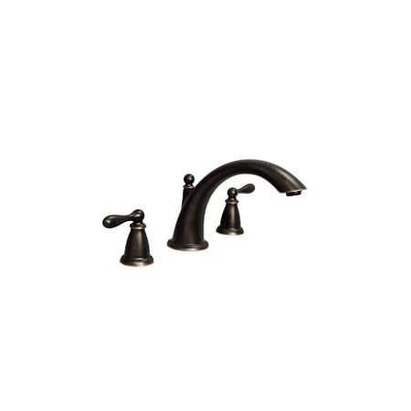 Moen Mediterranean Bronze Two-Handle High Arc Roman Tub Faucet 86440BRB